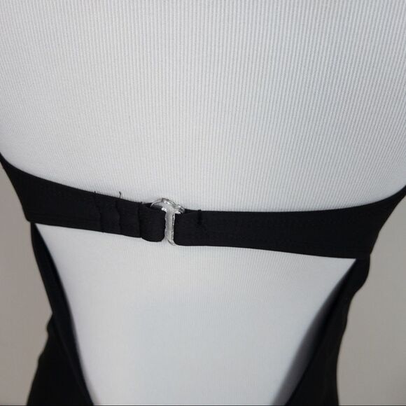 Ocean Pacific OP Womens Size Medium Black Palm Tree Sunset One Piece Swimsuit - Picture 7 of 10